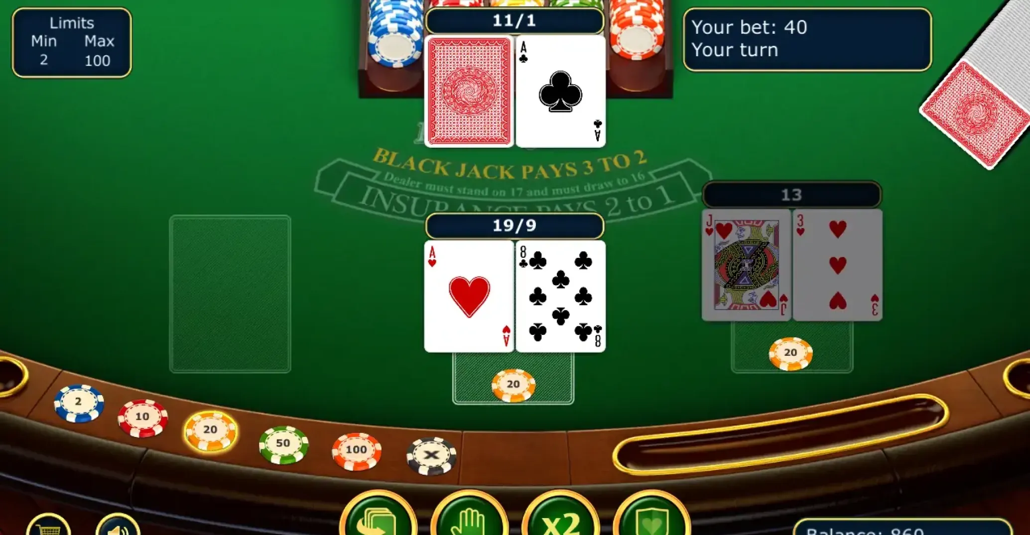 Classic Blackjack