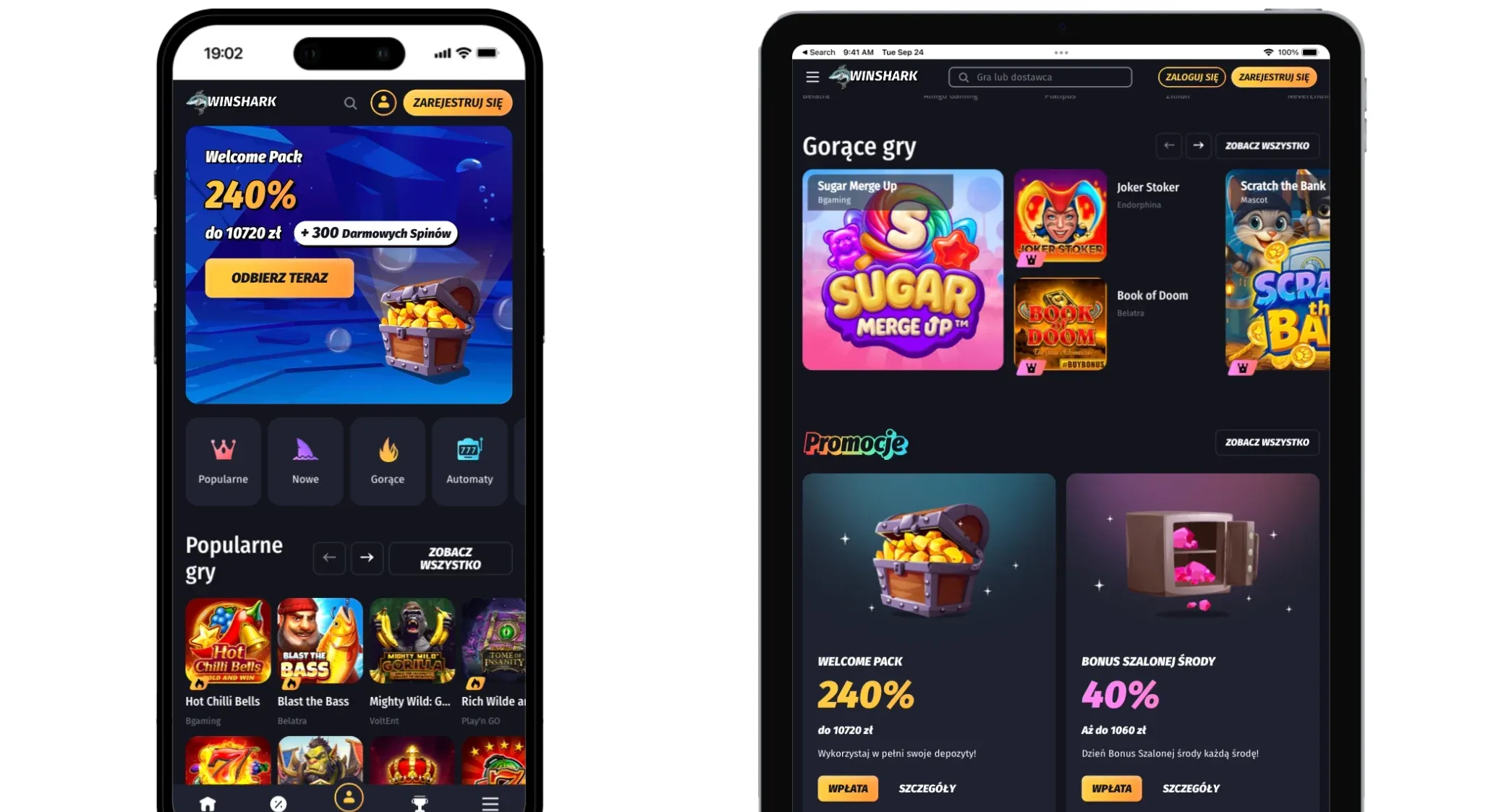 Oferta WinShark Casino