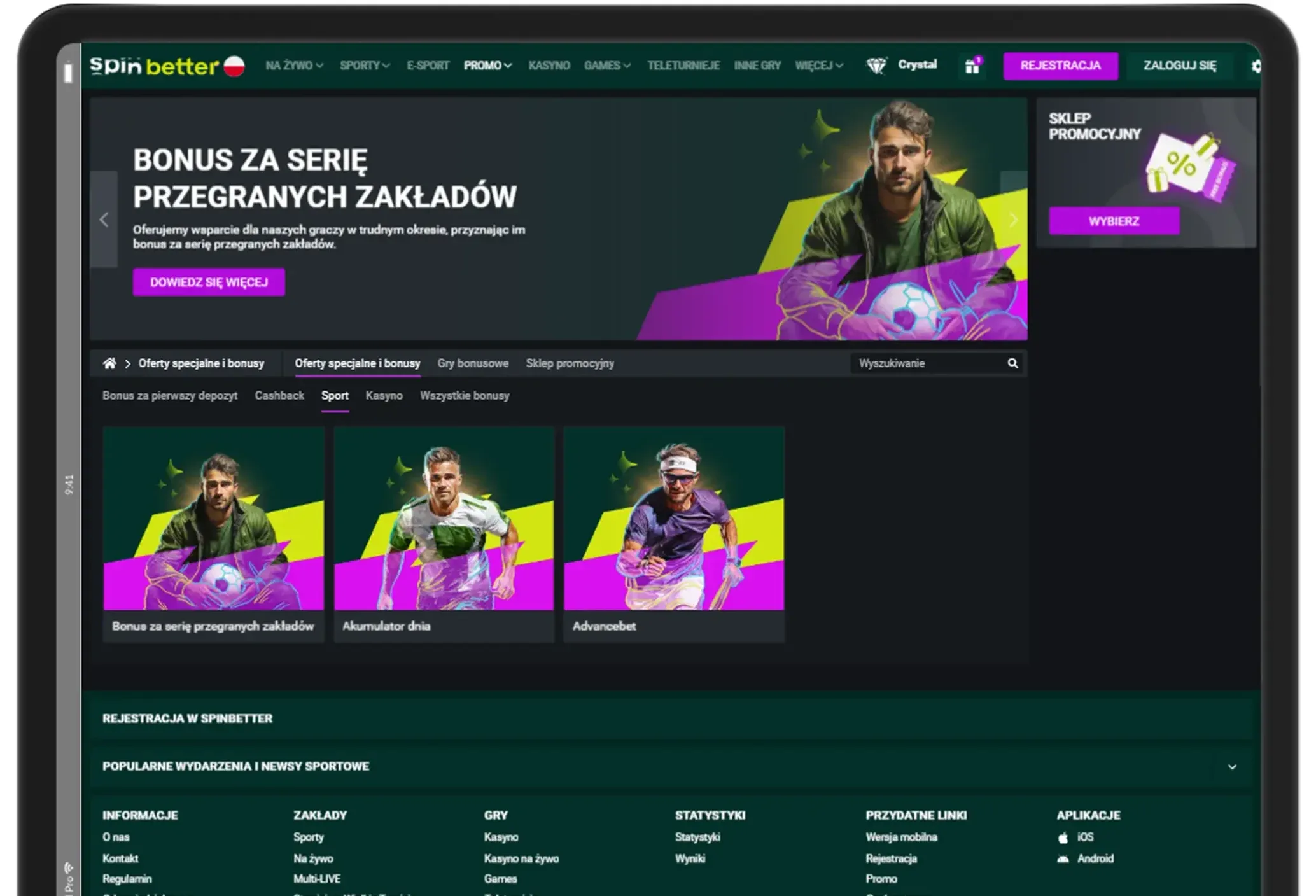 Promocje sportowe
