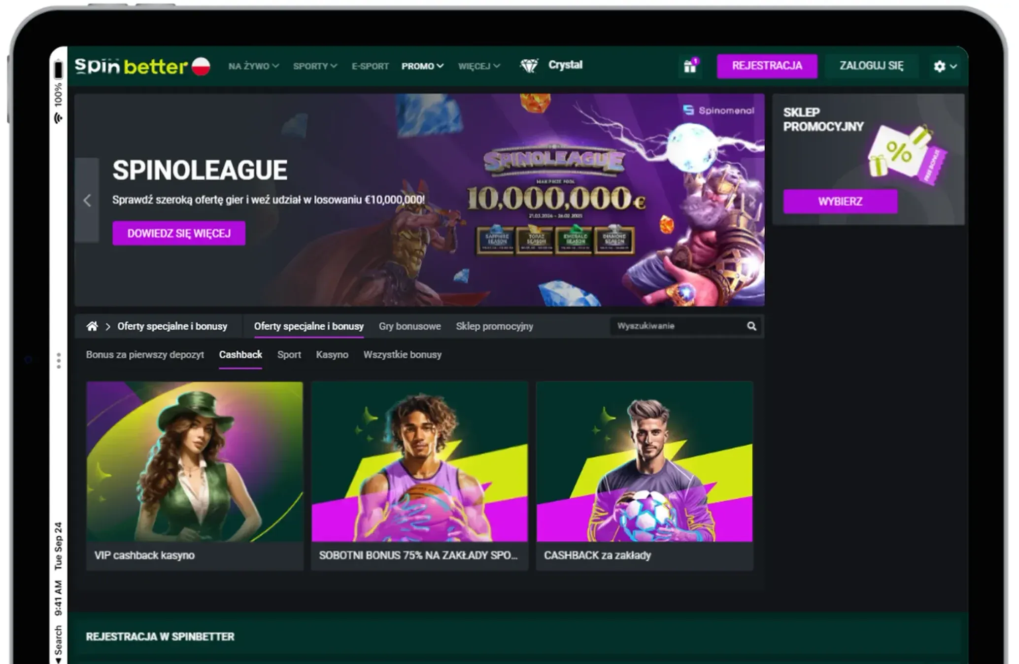 Program cashback