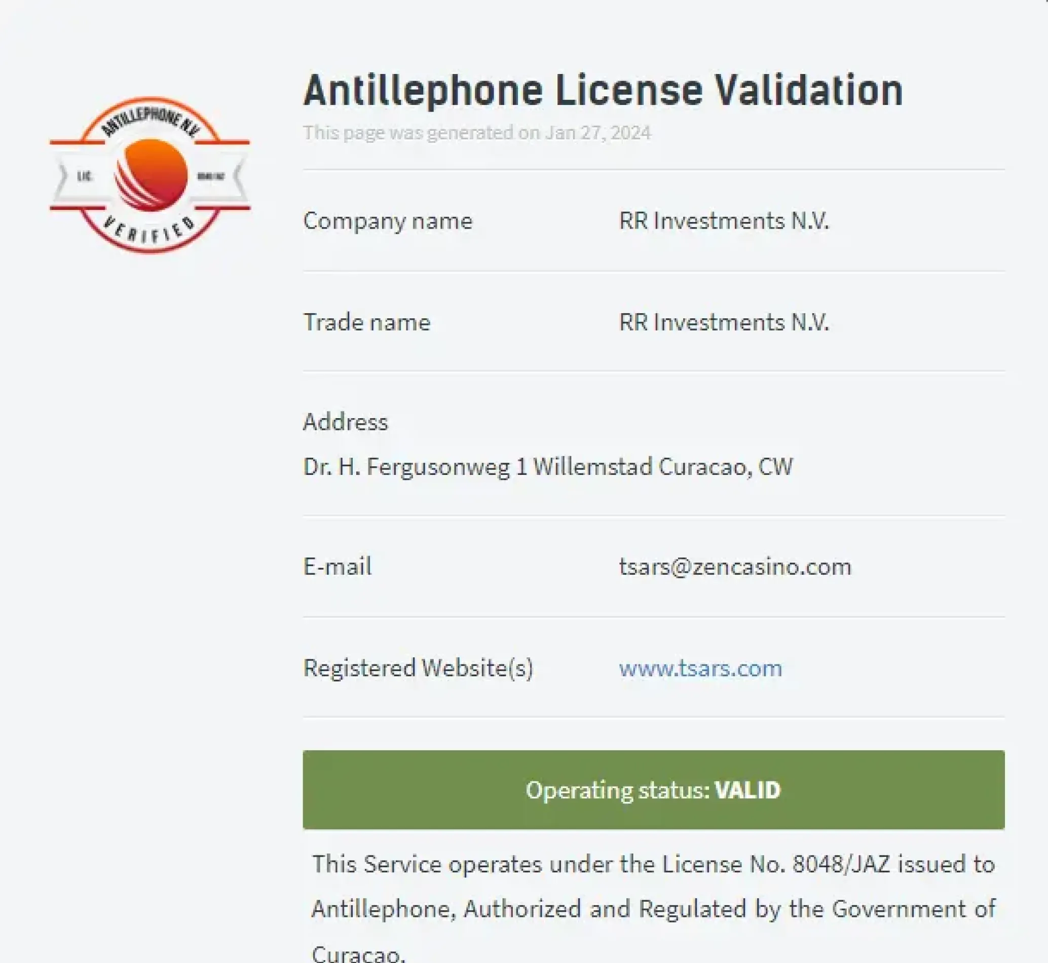 Bezpieczeństwo oraz licencjonowanie