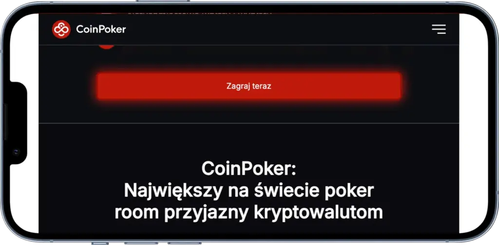 CoinPoker — kasyno kryptowalutowe z pokerem na tym samym koncie